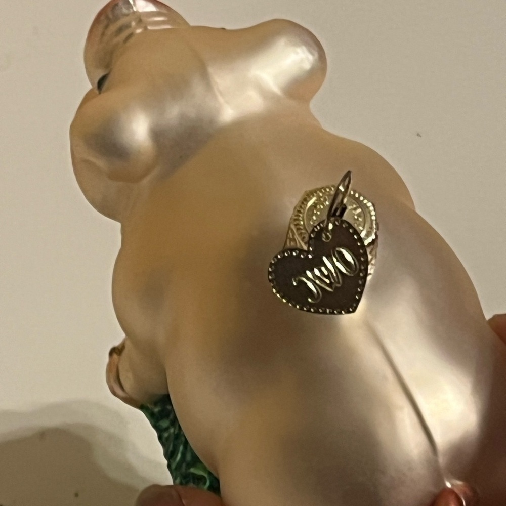 Old World Christmas Pig Ornament Blown Glass ￼￼ - Picture 9 of 13
